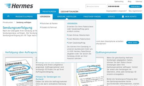 hermes sendungsvervolg7ng|Hermes sendungsverlauf.